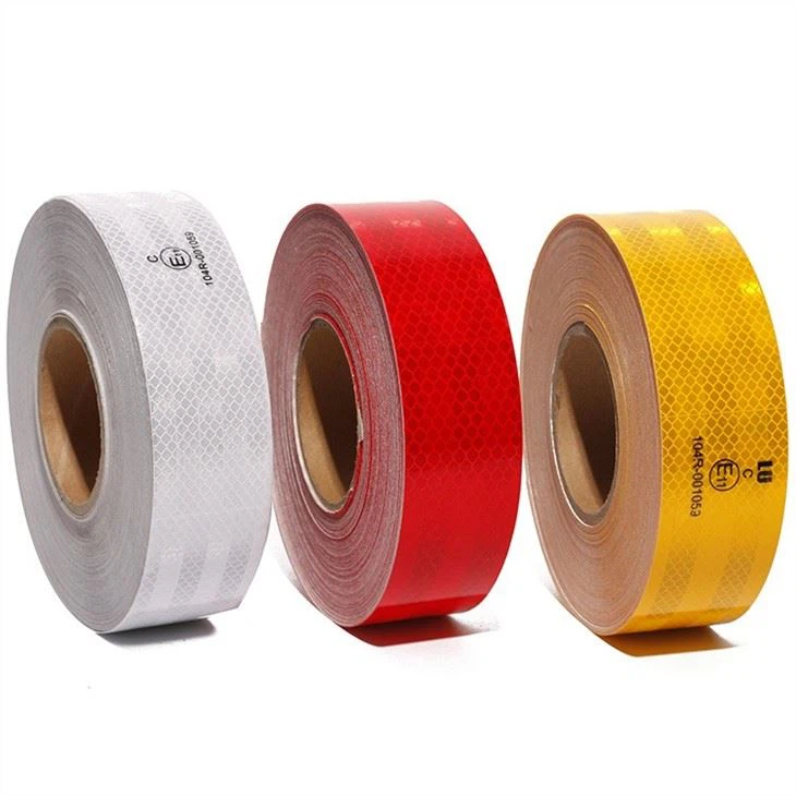Conspicuity Adhesive Checked Tape Reflective