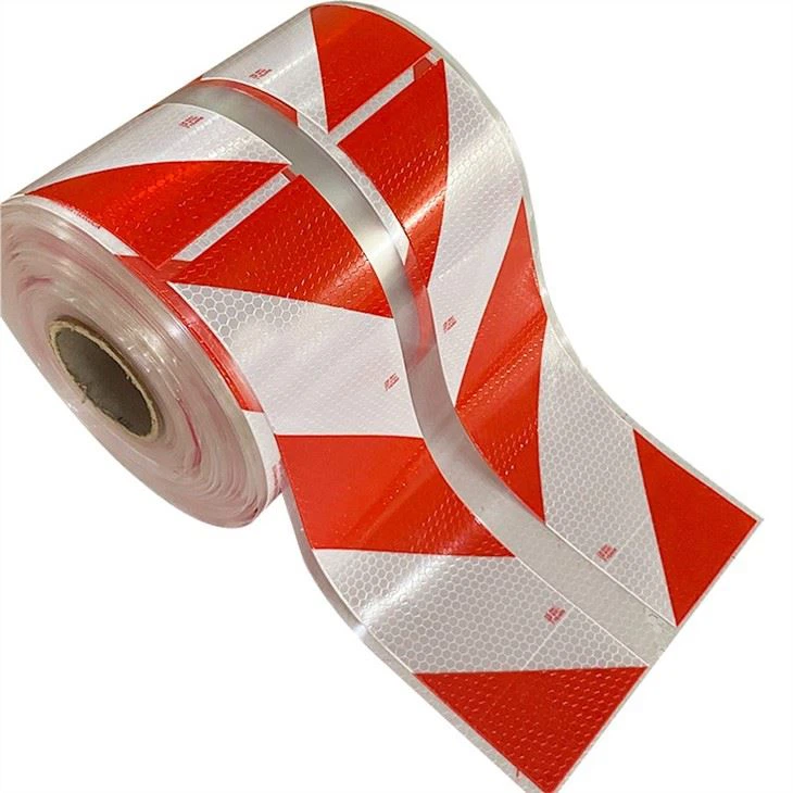 Autocolant autocolant reflectorizant pentru gunoi