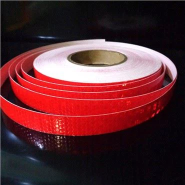 Furnizare din fabrică bandă reflectoare roșie de 35 mm pentru siguranța bicicletei