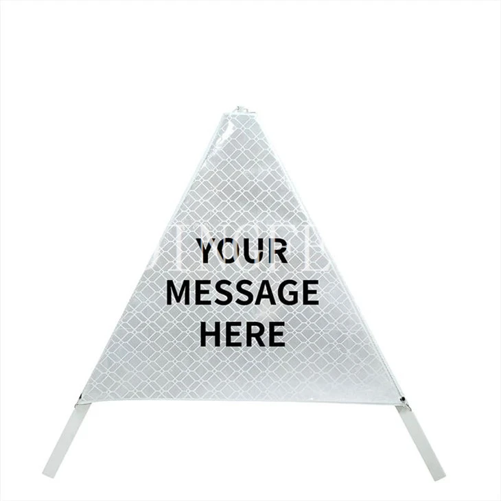 Roll Up Tripod Warning Sign